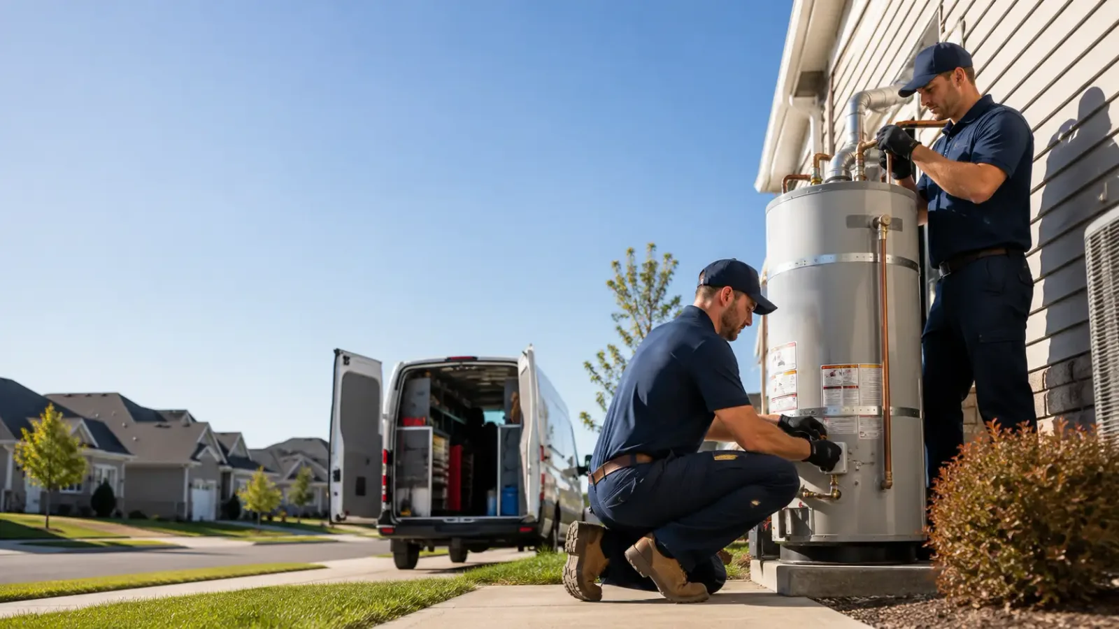 Water Heater Installation in Hope, MN